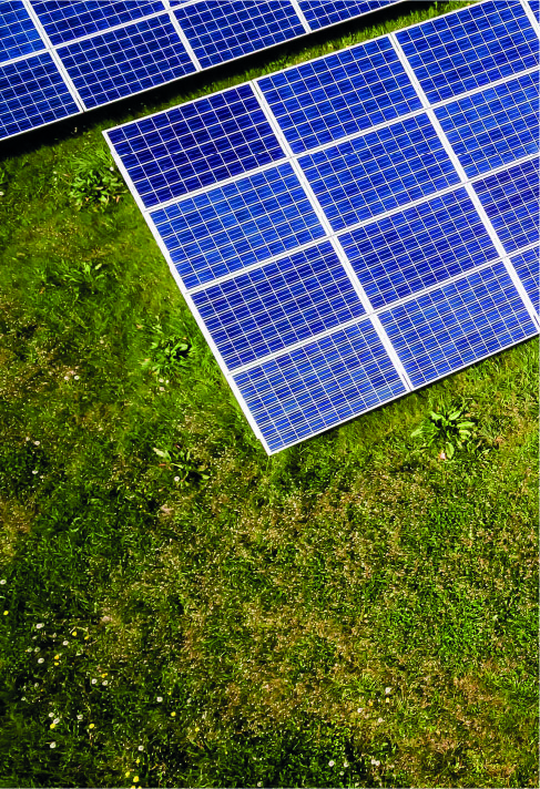 Grandes instalaciones de montaje de estructura energía solar